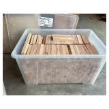 Douglas fir blocks, 6x3/4x3/4