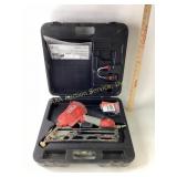 Pneumatic Senco finish pro 42 XP nailer. Case
