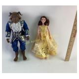 Disney Beauty and the Beast Doll Set