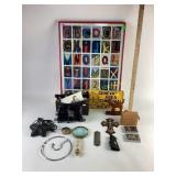 Framed ABC butterfly poster/wall art, ancient