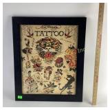 Ed Hardy tattoo art framed poster. Good