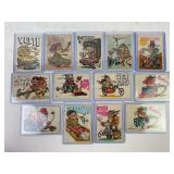 Odd Rods Donruss Sticker Cards 1969