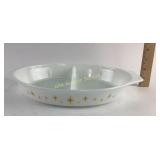 Pyrex Constellation Divided Casserole Dish