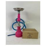 Pink Hooka with Box of Charcoal