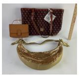 Dooney and Bourke tote purse, small clutch,