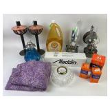 Lot of 5 oil burners with new parts, oil &