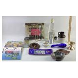 Lava lamp, lights up, flickers, hourglass, glass