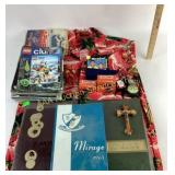 Hawaiian button up shirt size L