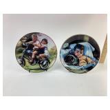 Little Rascals Plate, Spanky & Darla, qty 2
