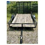 Tractor Supply 5ft x 8ft trailer. 2in ball hitch