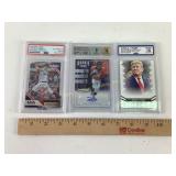 Graded Cards: Trump, Panini, Abbott
