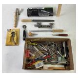 Tools: Pittsburgh 6in fractional dial caliper,