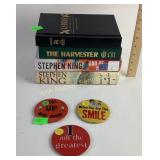 Two (2) Stephen King hardback books