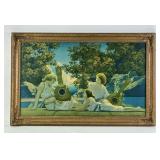 Original Maxfield Parrish lithograph print The
