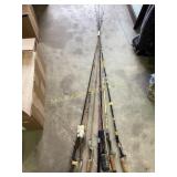 Fishing poles: true temper, product, Kmart