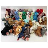 Ty Beanie Babies, 36 Vintage Retired - All Tagged