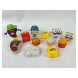 McDonalds Transformer Food Toys, qty 12, Vintage