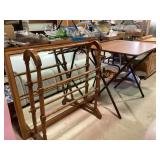 Wooden Quilt Rack. 33 in tall x 27 in wide. Great
