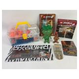1969 Porky Pine Toy, Zingywise stem Kit, Lego Acti