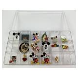 14k Tokeim 25 years service pin and Disney pins