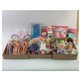 Barbie: clothes, shoes, accessories, food,