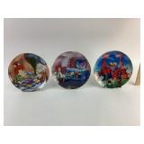 The Flintstones Plate, qty 3, vintage