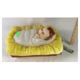 Empire Blow Mold Baby Jesus. Fair to good