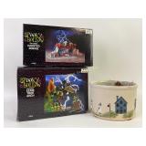 Spooky Hollow Porcelain Figures and Colony Collect