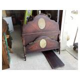 1920s twin size bed frame with headboard &