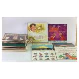 Vinyl records: johnny cash, Kenny rogers,the