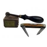 Wade & Butcher Sheffield pocket knife, antique