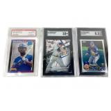 Graded card lot: 2023 Topps chrome Bobby Witt Jr.
