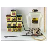 Stanley backpack sprayer, NOS pound in edging