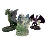 Defender of Ancient Treasure Dragon figurine.
