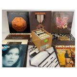 Vinyl records: Quincy Jones small faces, Olivia