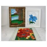 Sue Seculoff Acrylic flower/nature paintings.