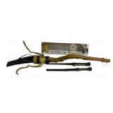 Harry Potter lot: 2 wands and Nimbus 2000 Broom