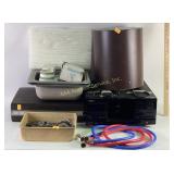 Samsonite briefcase, Pioneer compact disc player