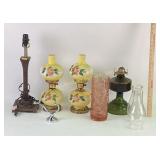 EAPG Mckee Innovation Pink Depression Glass Vase,