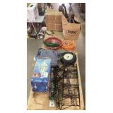 Shipping boxes dirty, vacuum parts, sprinkler,
