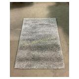 Wayfair  California silver shag rug 4x6