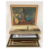 Framed Pablo Picasso La Casserole Emaillee art,