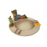 M. J. Hummel Goebel West Germany boy with bird