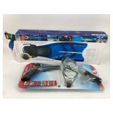 Scuba set fins and snorkel