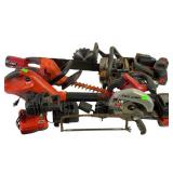 Black and decker leaf blower, hedge trimmer