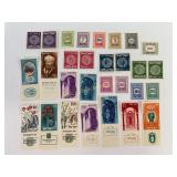 Israel 1952 revenue stamps, complete set, MNH,