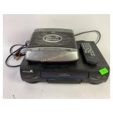 Panasonic 4 head Omni vision vhs player, powers