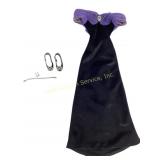 Gene Doll Outfit Derby Eve Black Velvet Gown with