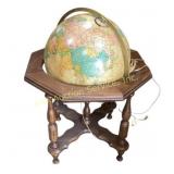 Extra large Statesman Illuminated World Globe on