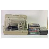 Sears Kenmore sewing machine model: 5186.